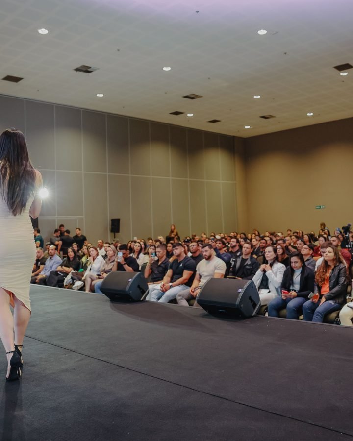 Larissa no palco